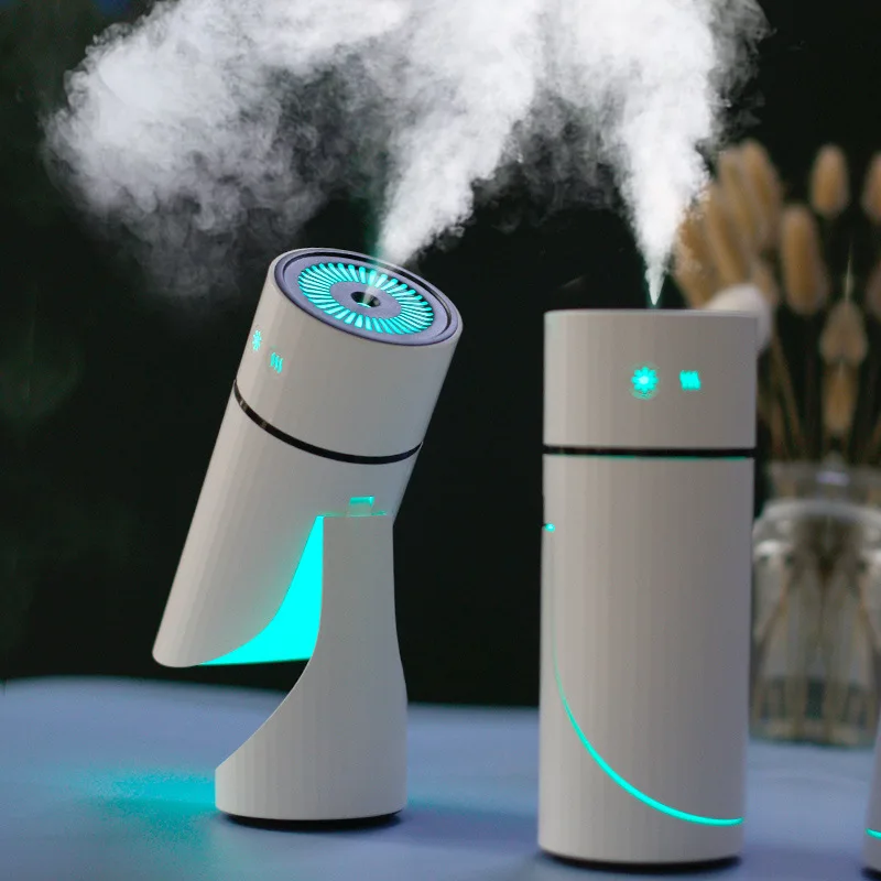 260ML ไร้สาย Air Humidifier USB Aromatherapy Diffuser 1000MAh Ultrasonic Cool Mist Maker ที่เงียบสงบ Fogger