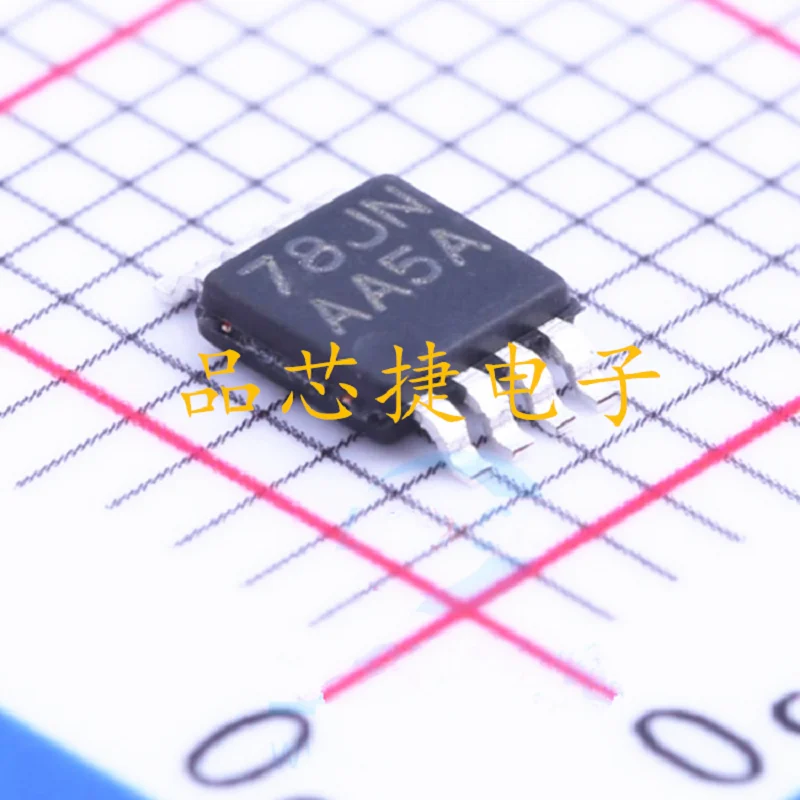 5pcs/Lot LM7332MMX/NOPB LM7332MM Marking AA5A MSOP-8 Dual Operational Amplifier