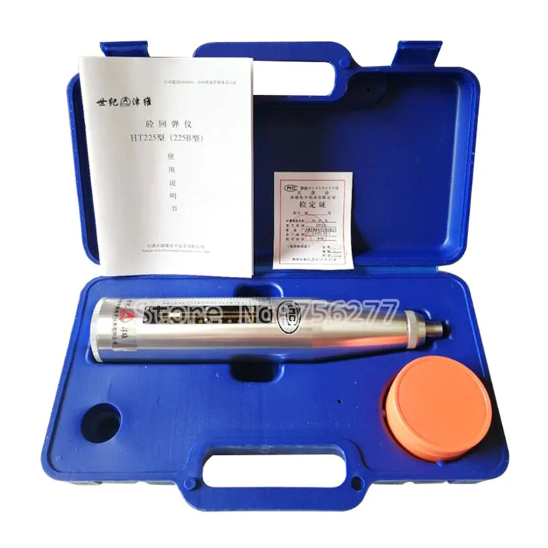 

HT-225B Digital Concrete Rebound Test Hammer Elasticity Tester High Accuracy High Polymer Material Shell Resiliometer