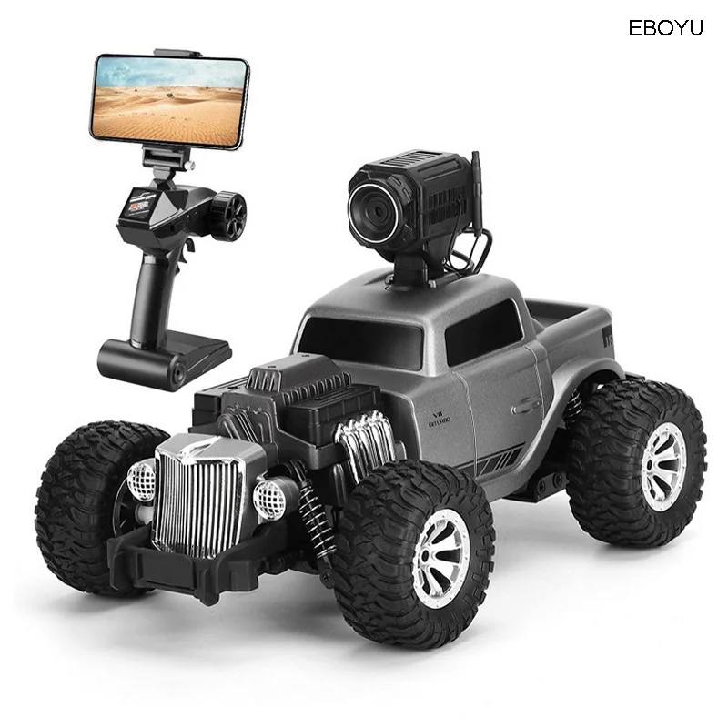 

EBOYU 1807 Classic RC Car 1:18 4WD Short-Course Racing Car 2.4G Radio Remote Control Truck RC Crawler Off-Road Climbing Car Toy