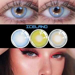 Uyaaı contact lenses 2 adet, renkli lensler, göze yumuşak, süper ince acuvista, kontakt lensler, mavi, kahverengi Seks kitabının ilk 10 satışı-no. 1