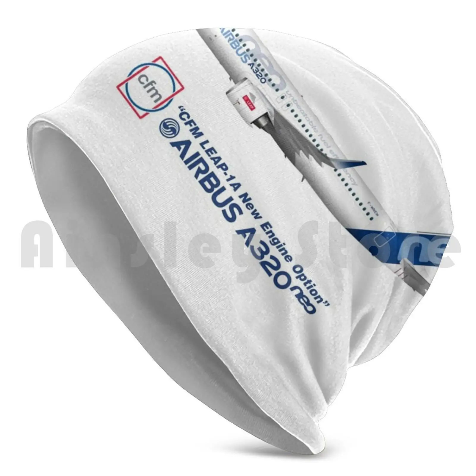 Illustration Of Airbus A320 Neo F-Wnew Beanies Knit Hat Hip Hop Airbus A320 Airbus A320 A320 Airbus Neo New