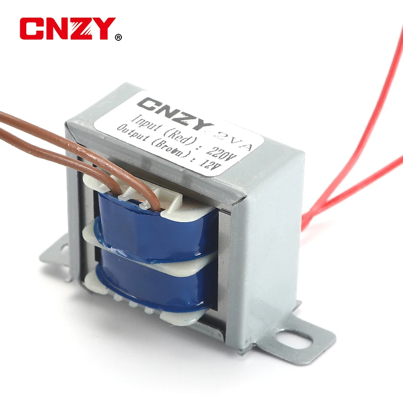 2W EI AC 6V 9V 12V 15V 18V 24V Output Voltage copper core Input 220V 50Hz~60Hz Single/dual voltage Copper power transformer
