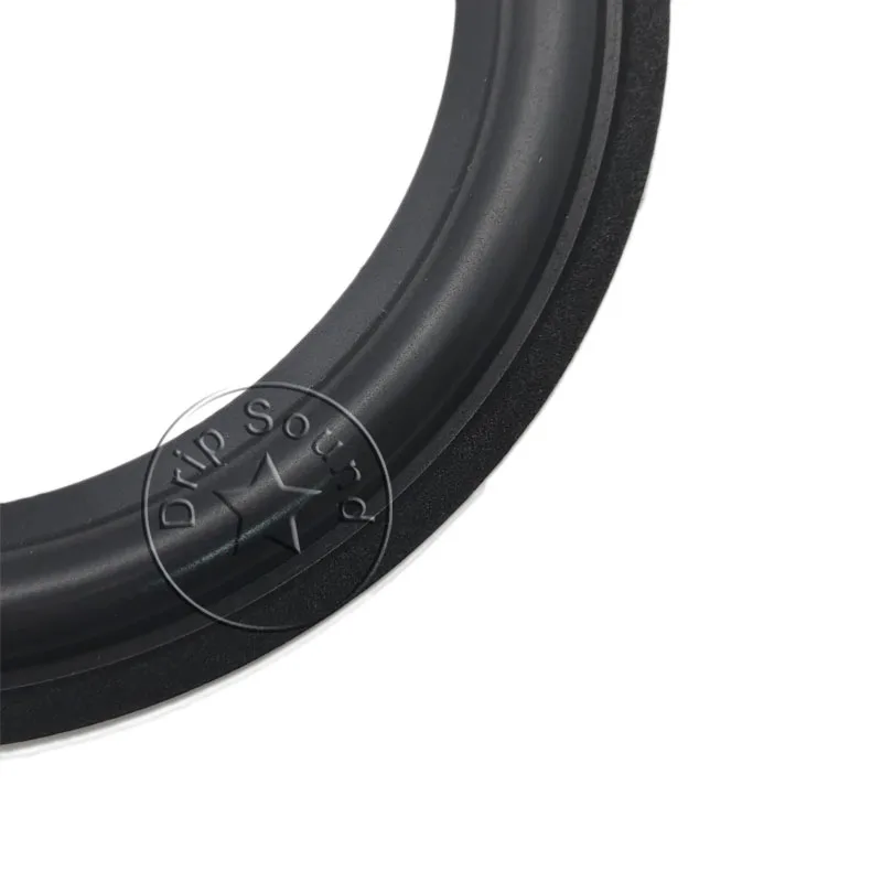 2 uds 8 "pulgadas altavoz de espuma borde doblado anillo altavoz Woofer reparación lateral envolvente círculo piezas de repuesto 193mm/7,59" # Negro