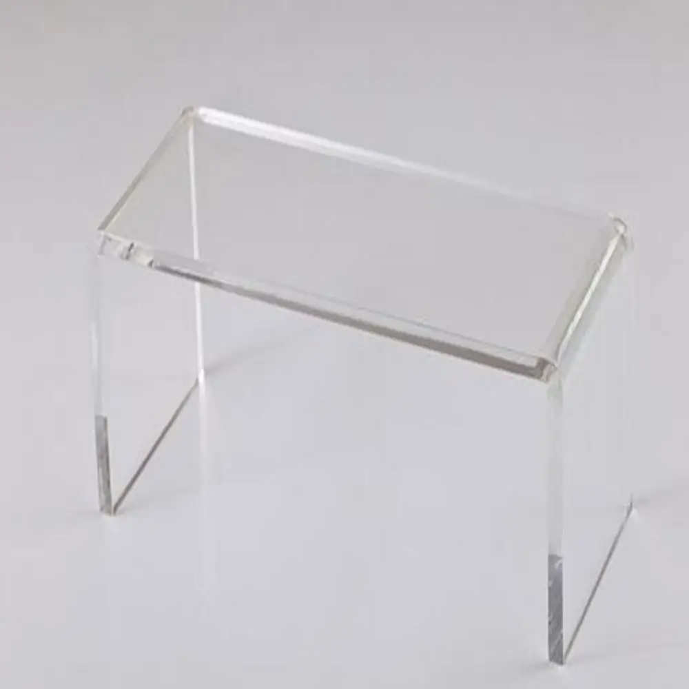 Tas Sepatu Akrilik Dompet U Bentuk Rak Display Rak Talble Meja Berdiri Toko Perlengkapan