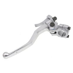 22mm 7/8 Inch Left Aluminum Clutch Lever Handle Perch with Throttle for CRF KXL YZF Pit Dirt Bike ATV