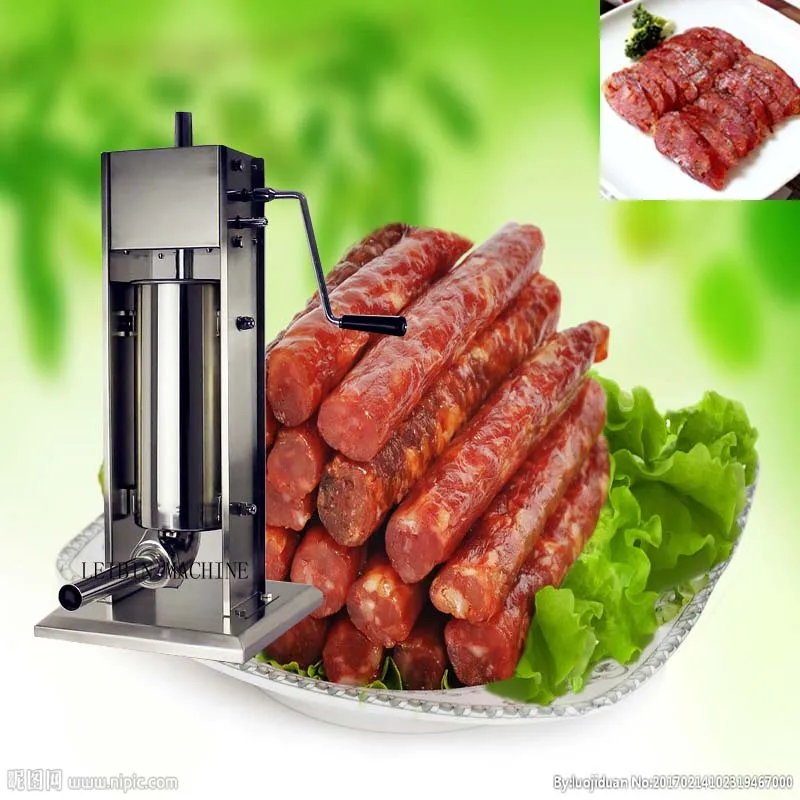 10L Spain Churros Extruder Sausage Stuffer Filler Maker machine