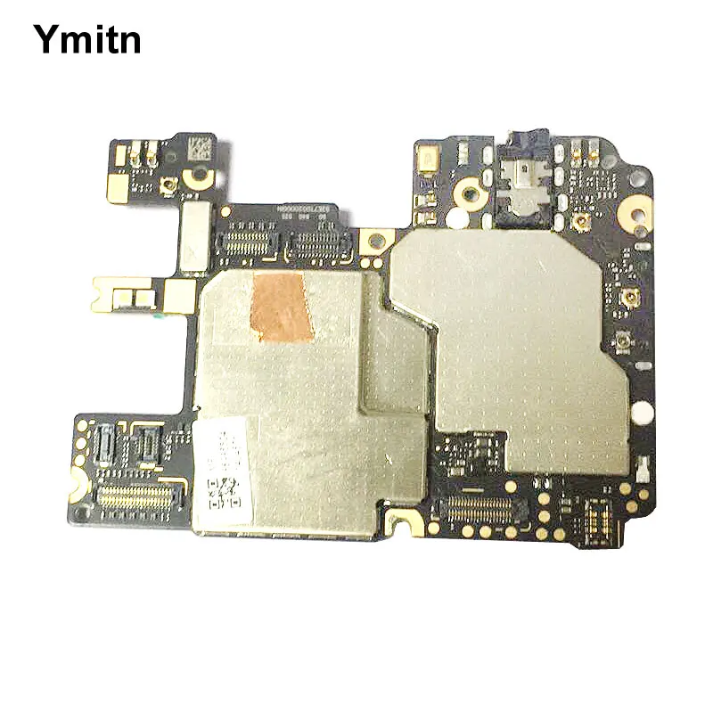 

Ymitn Original For Xiaomi RedMi hongmi Note6 Pro Note 6 pro Note6Pro Mainboard Motherboard Unlocked Global Rom With Chips Logic