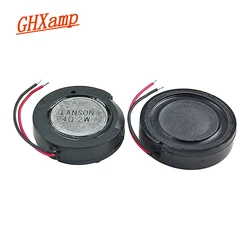 GHXAMP 24mm 1 inch Woofer Speaker Unit 4ohm 2W Mini Speaker DIY For Navigator Voice Digital laptop Loudspeakers 2PCS
