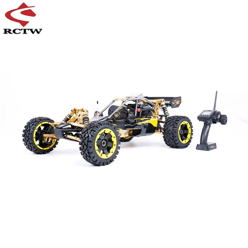 

ROFUN BAHA 1/5 Rc Car Off-road 36CC Powerful 2t Gasoline Engines 2.4G Remote Control with Symmetrical Steering for Rovan BAJA 5B