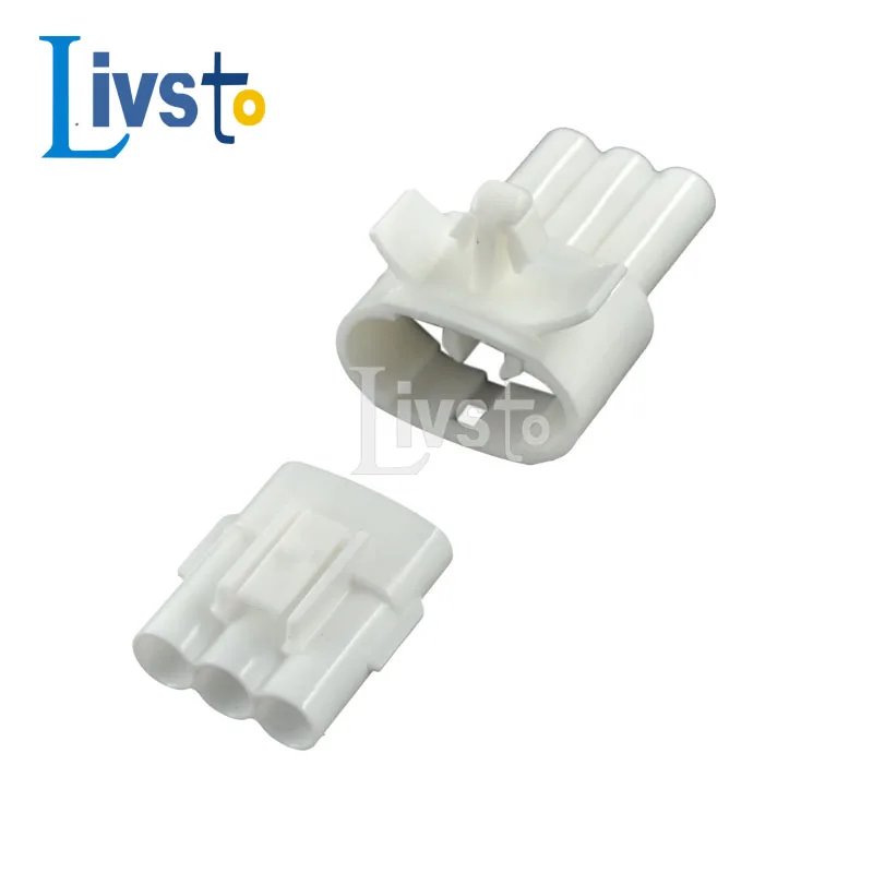 10/20/50 Sets 3 Pin Female Auto Wiring Plug Waterproof Electric Cable Connector 6187-3281 6180-3261