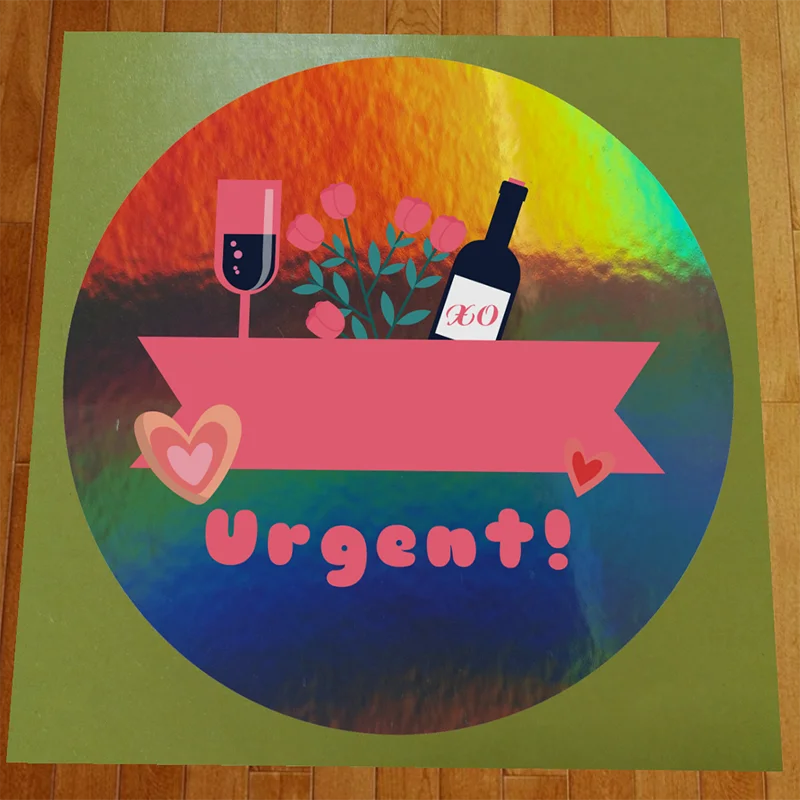 Dringend Runde Aufkleber Für Druck Blatt Oder Gestanzte