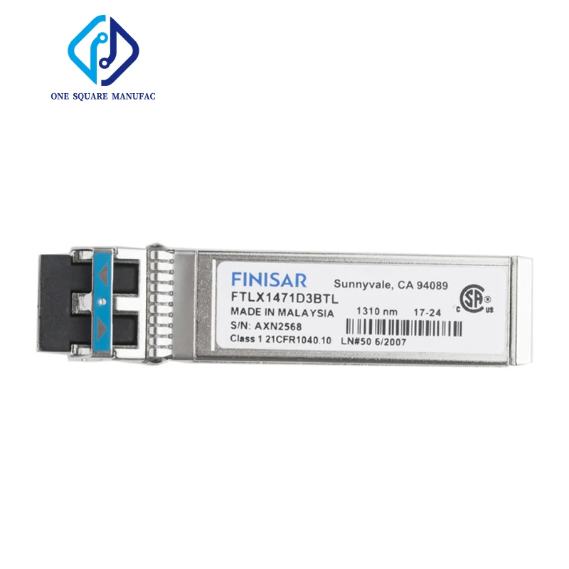 

Finisar FTLX1471D3BTL LR-10G -10Km SFP+ 1310nm 10 Gigabit Single-Mode Optical Fiber Transceiver New and Original