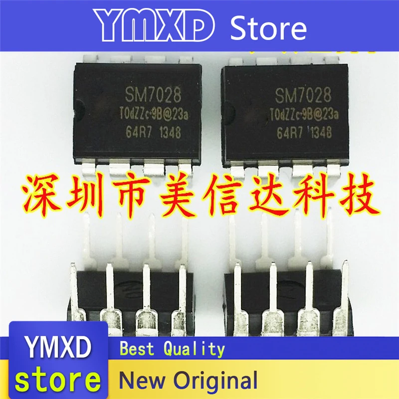 

10pcs/lot New Original SM7028 beautiful ultra-thin movement power chip DIP-8 In Stock