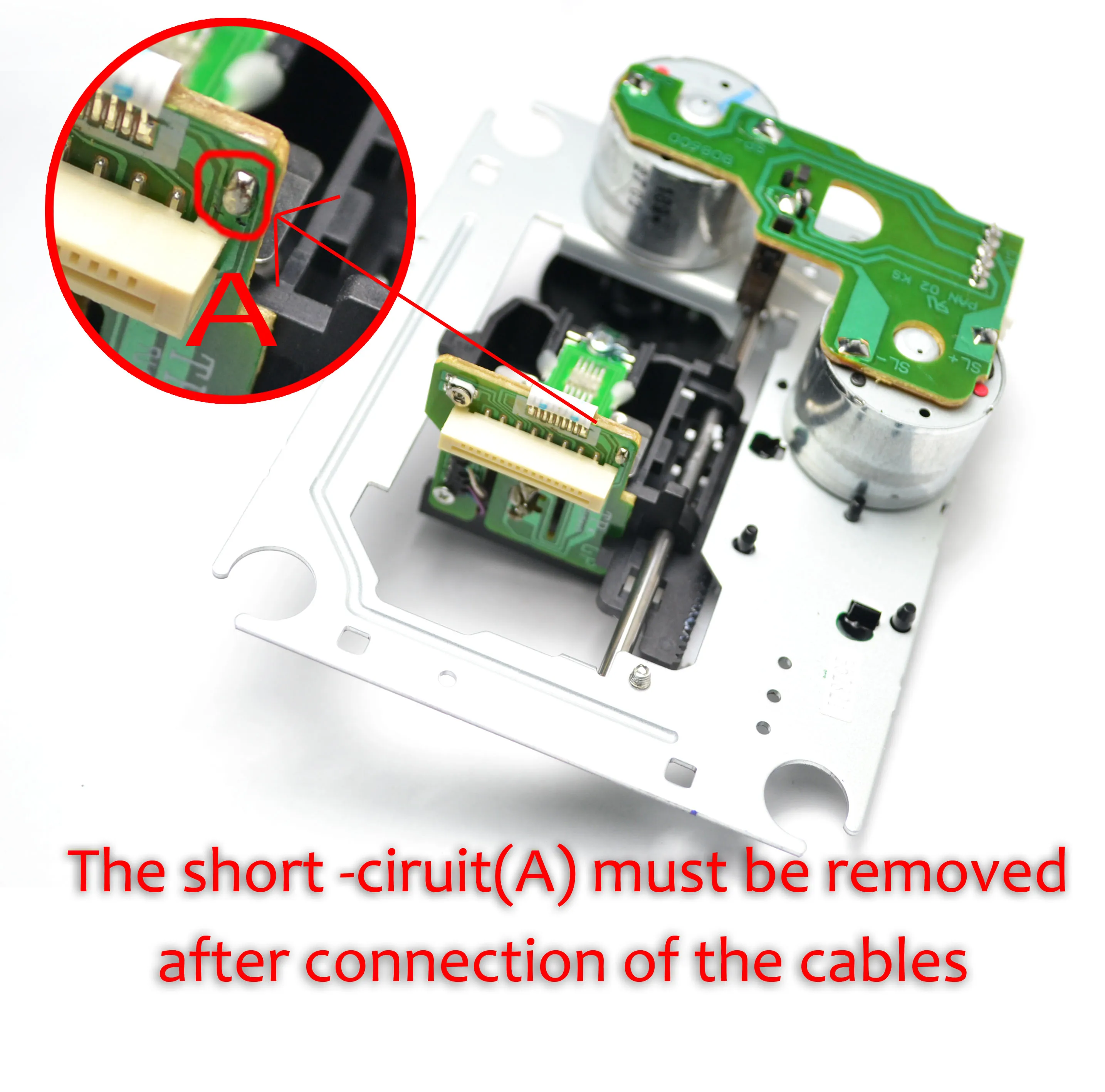 Replacement For REGA SATURN CD Player Spare Parts Laser Lens Lasereinheit ASSY Unit  Optical Pickup Bloc Optique