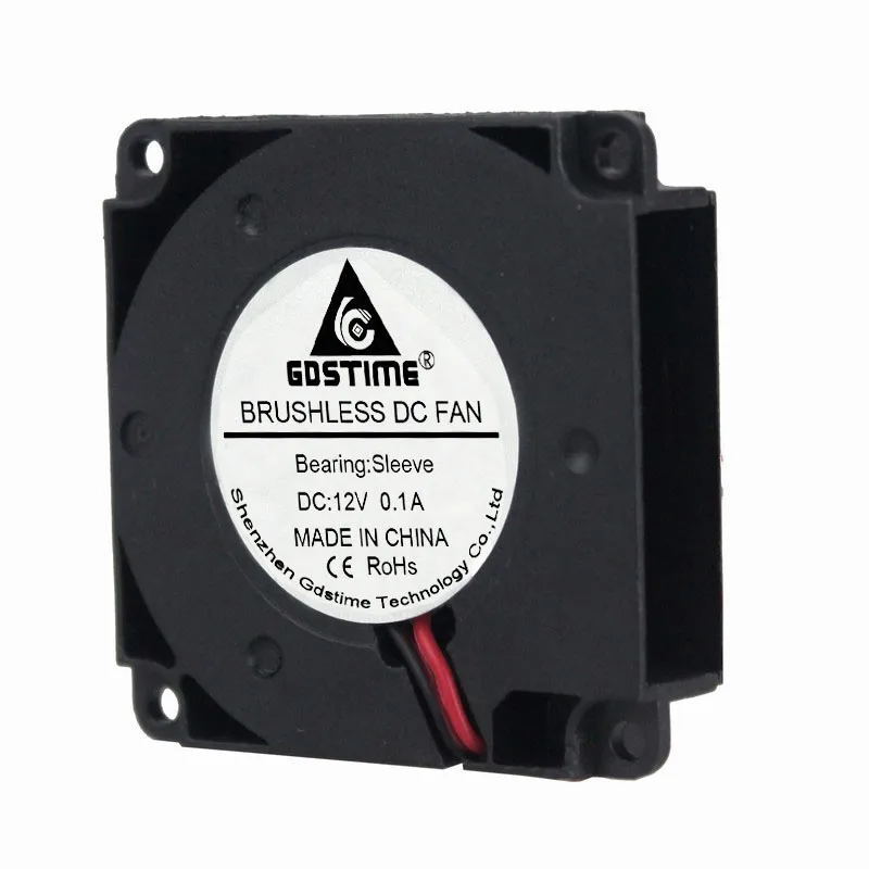 Gdstime 3D Máy In Nhỏ Turbo Quạt Làm Mát 4010 12V 40mm x 40mm x 10mm 12CM Dây