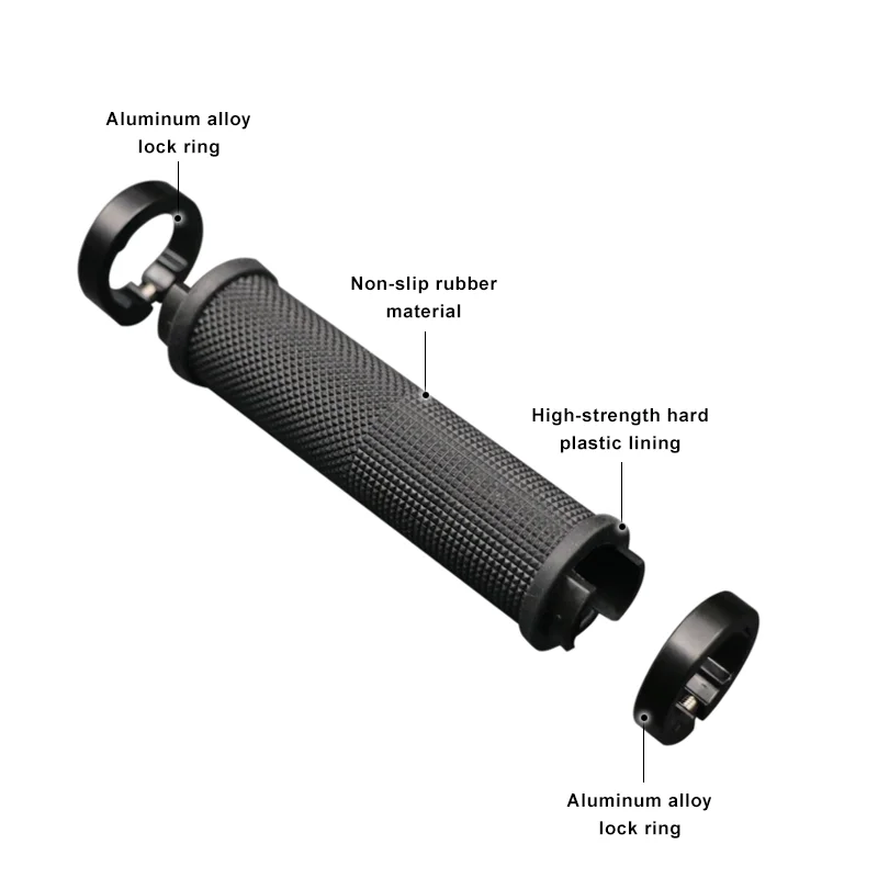 MTB Bike Handlebar Cover Rubber Soft Anti-Skid Bicycle Grip Lock Bar Outdoor Riding Quality Handlebar Grips Cycling Accessories