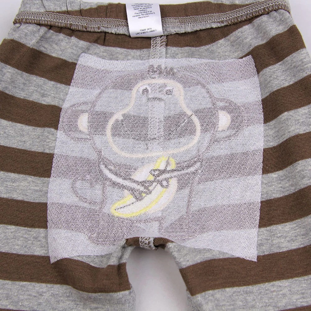 3 Pack Baby Pants Boys And Girls Cartoon Embroidery Cotton Casual Style Random Trousers Infant Pants Newborn Clothing