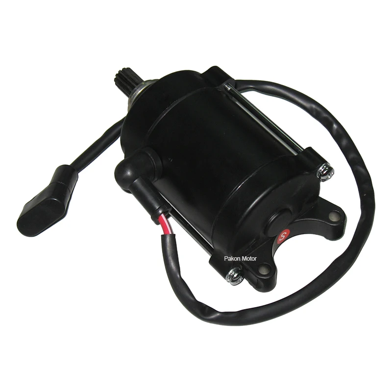 Motorcyle Electrical Parts Electric Starting Motor For CG150 CG200 XM200GY SKUA150 XY200GY FIERA200 Tricycle 11T Black Color