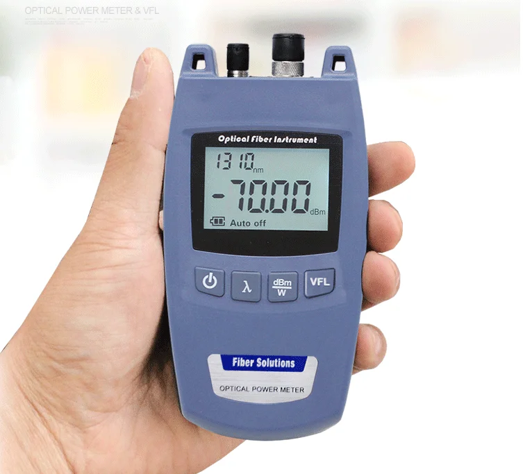 2 in 1 Mini TL520 Optical Power Meter + VFL 10mW 10km Visual Fault Locator TL-520 fiber tester light decay test：-50~+26 dBm