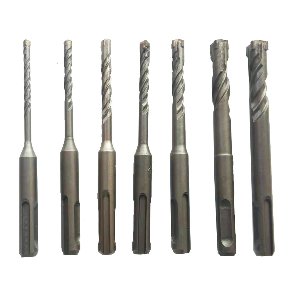 1Pcs 110Mm Elektrische Hamerboren 4-12Mm Cross Type Wolfraam Staal Legering Sds Plus Voor metselwerk Beton Rots Steen
