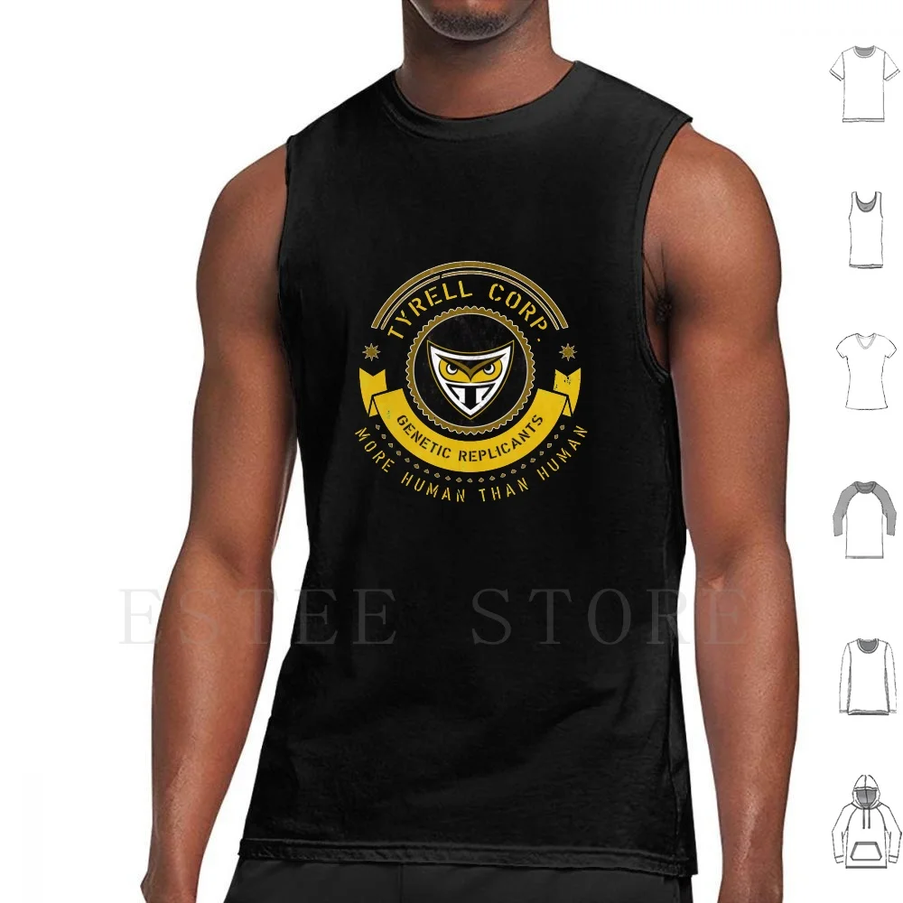 Tyrell Corporation Crest Tank Tops Vest Cotton Tyrell Corporation Tyrell Corp Corporation Genetic Replicants