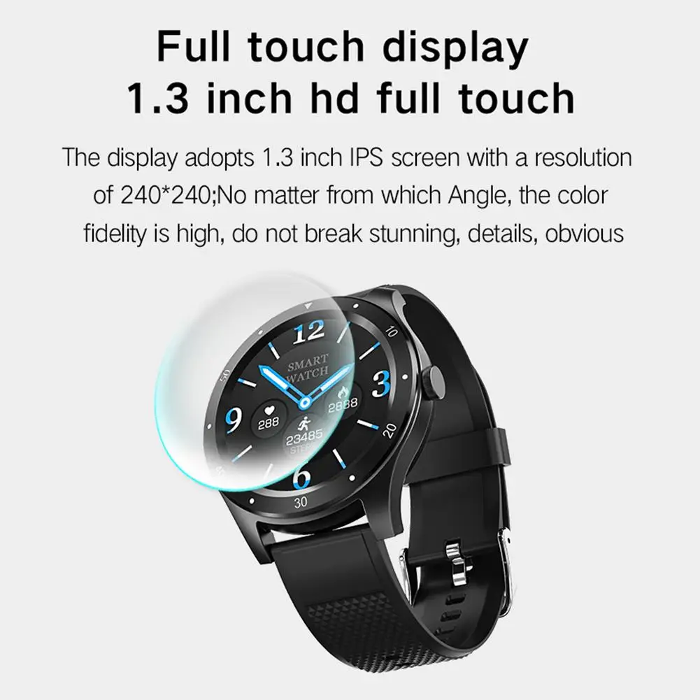 All-Around Soft TPU Protective Case Frame Durable Non-toxic Touch Screen Accuracy for TicWatch E Smartwatch Accessories