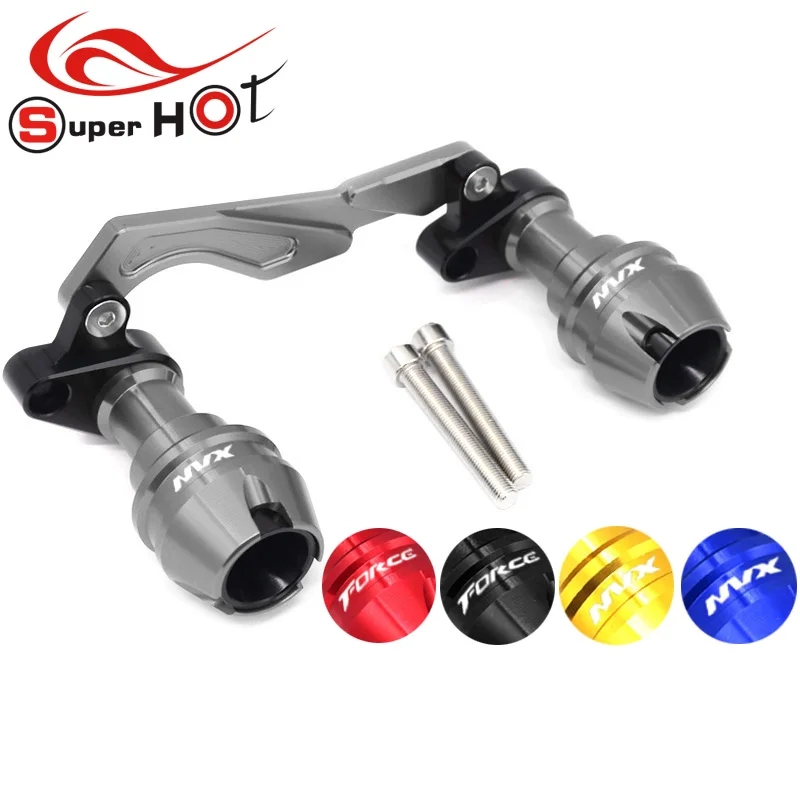 

For Yamaha NVX155 AEROX155 FORCE155 nvx aerox force 155 Accessories Exhaust Pipe Sliders Falling Protection Anti Fall protector