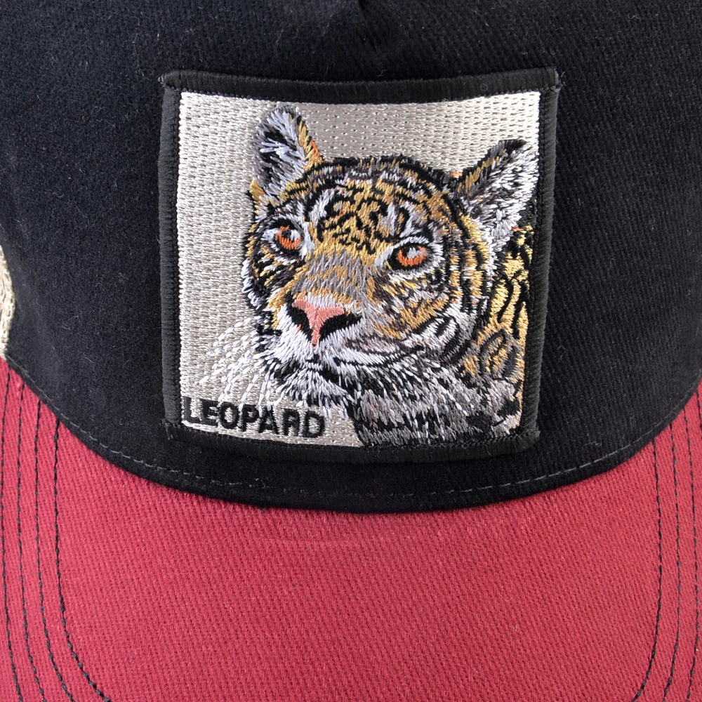 Mesh Trucker Caps Men Snapback Baseball Cap Women Streetwear Animal Patch Hat Fashion Hip Hop Casquette Breathable Visor Hats