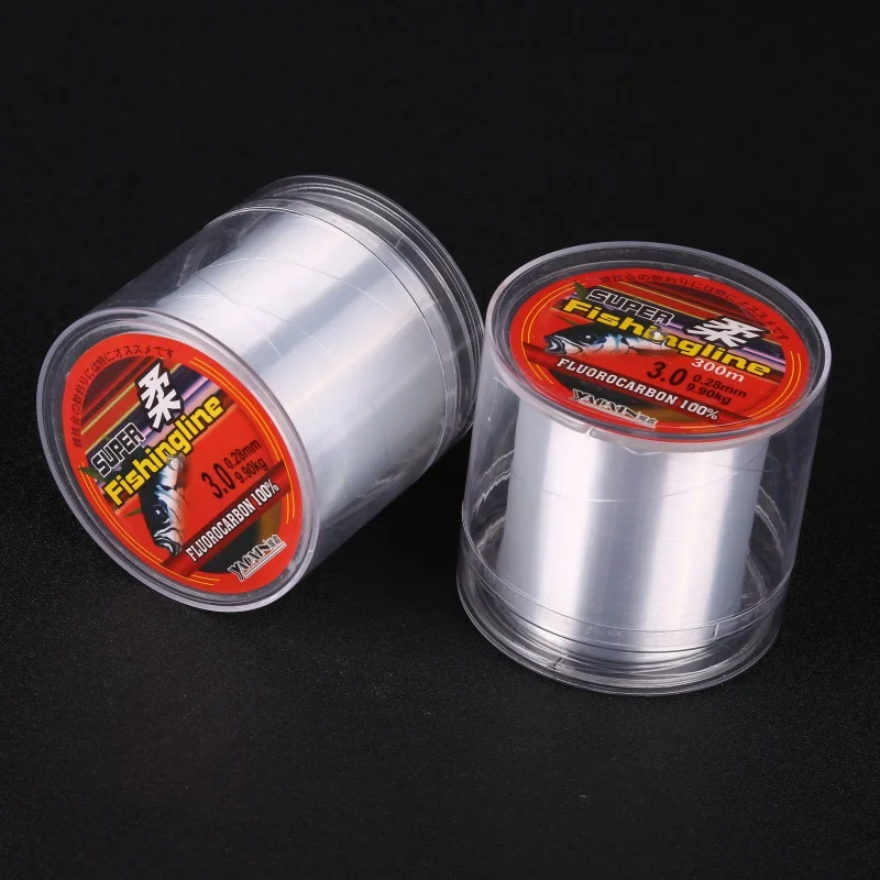 300M 500M Fishing Line Super Strong Japanese 100% Nylon Un Fluorocarbon Tackle Not Linha Big Horse Soft Wire