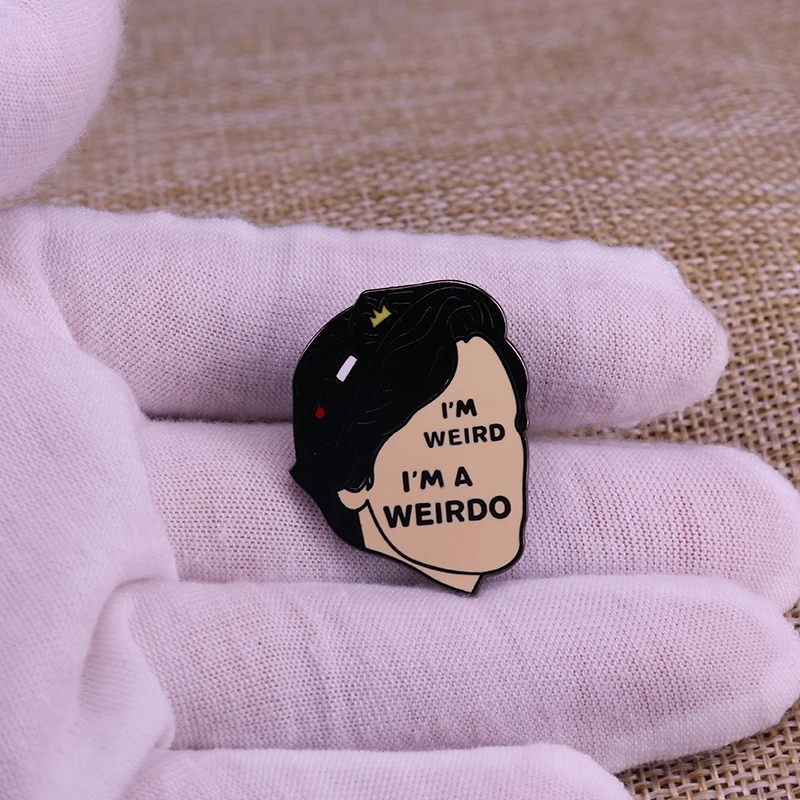 I Am Weiro I'm A Weirdo Enamel Pin Jughead Jones Badge TV Show Riverdale Brooch