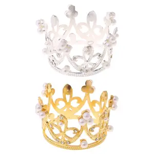 Newborn Girls Boys Photography Gold Crown Props Little Baby Photo foto shooting Crown Accessories Infant fotografia Prop