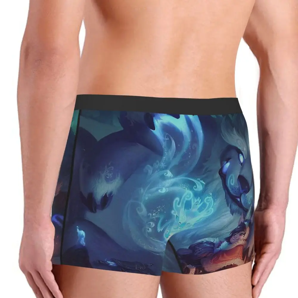 Nunu Willump League of Legends LOL MOBA Games Underpants Homme Panties Man Underwear Sexy Shorts Boxer Briefs