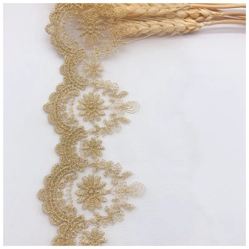 water-soluble wedding dress accessories DIY Lurex mesh embroidery lace Lolita children\'s underwear fabric materials lace