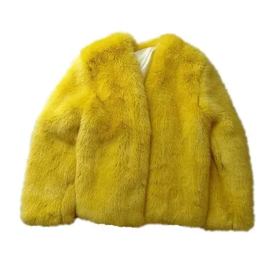 

Top brand Style High-end New Fashion Women Faux Fur Coat S78 high quality