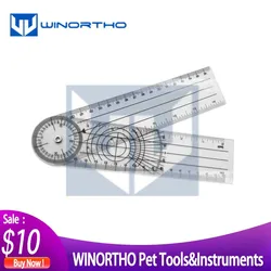 Goniometer Joint orthopedic Measuring Ruler pet surgical tools and veterinary orthopedic  instruments