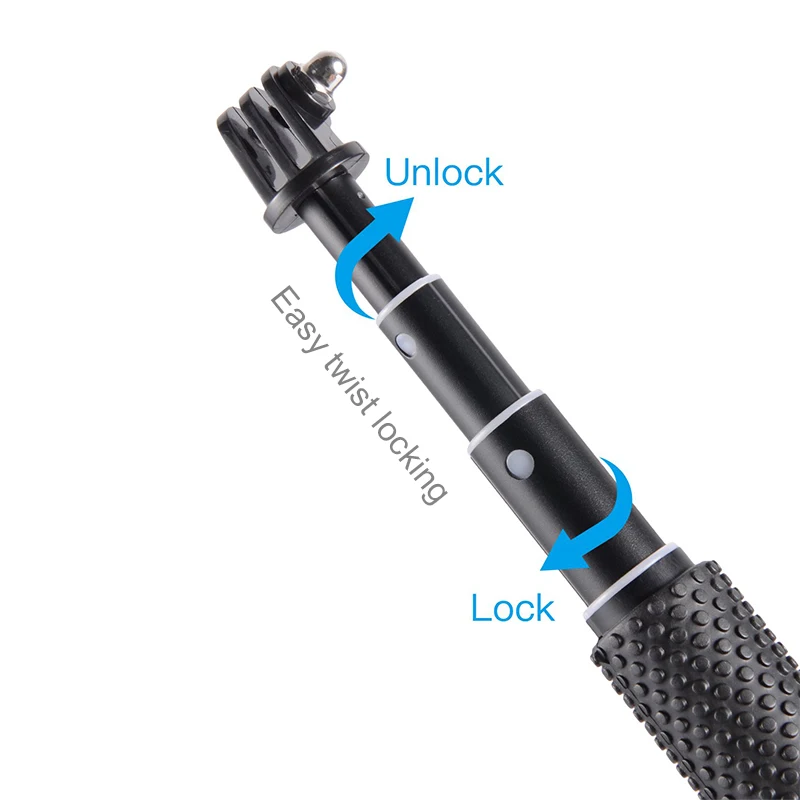 36/19 Inch Aluminum Selfie Sticks Self Handheld Pole Monopod Stick for GoPro Hero 11 10 9 8 7 Xiaomi Sjcam Eken Camera Accessory