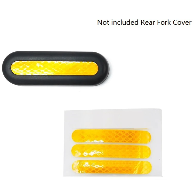 New Front Rear Wheel Cover Protective Shell Reflective Sticker for Ninebot Max G30 Scooter Accessories 4PCS