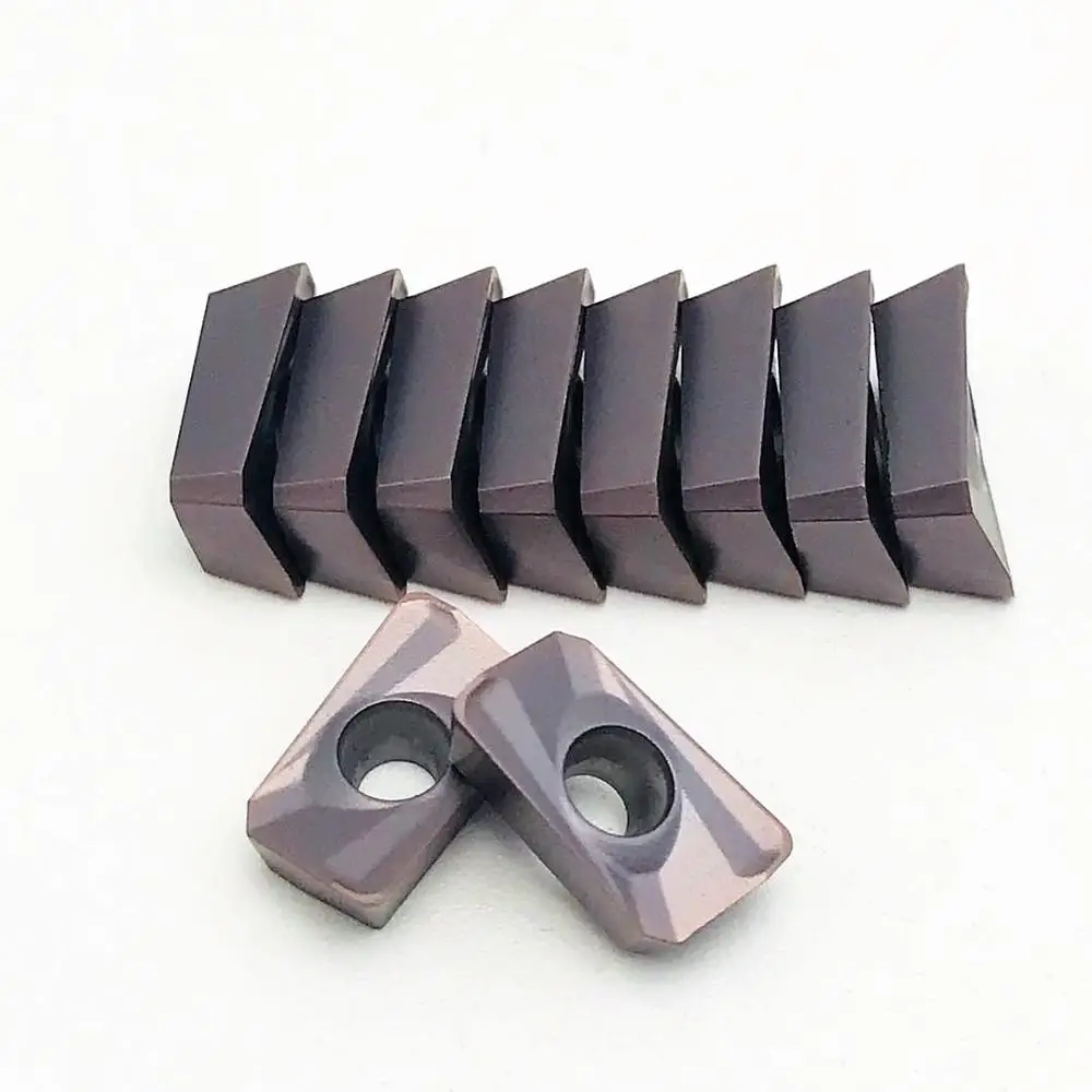 APMT1135 PDER M2 / H2 VP15TF alat pemutar, memasukkan karbida APMT 1135 wajah mesin penggilingan CNC milling cutter