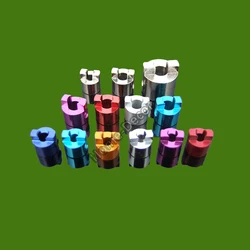 1Pcs 3mm/4mm/5mm Boat Shaft Connector Fork Ship Row Lock Propeller Shaft Crutch Paddle Fastening Head for Boat Model or Motor