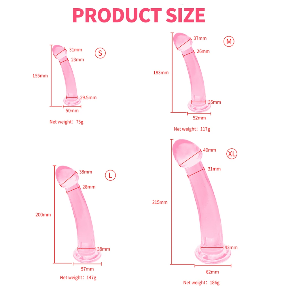 Realistic Dildo Anal Expander For Women Soft Jelly Dildos Anal Ass Butt Plug Prostate Massage Masturbator Sex Toy For Adult