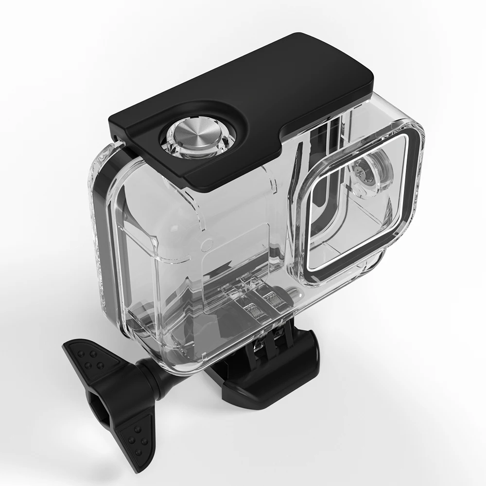 Gopro Hero 8 Sualtı Dalış Kılıfı Koruyucu Kabuk konut Go pro Hero 8 Siyah Su Geçirmez Kutu Kasa Kamera Aksesuarları