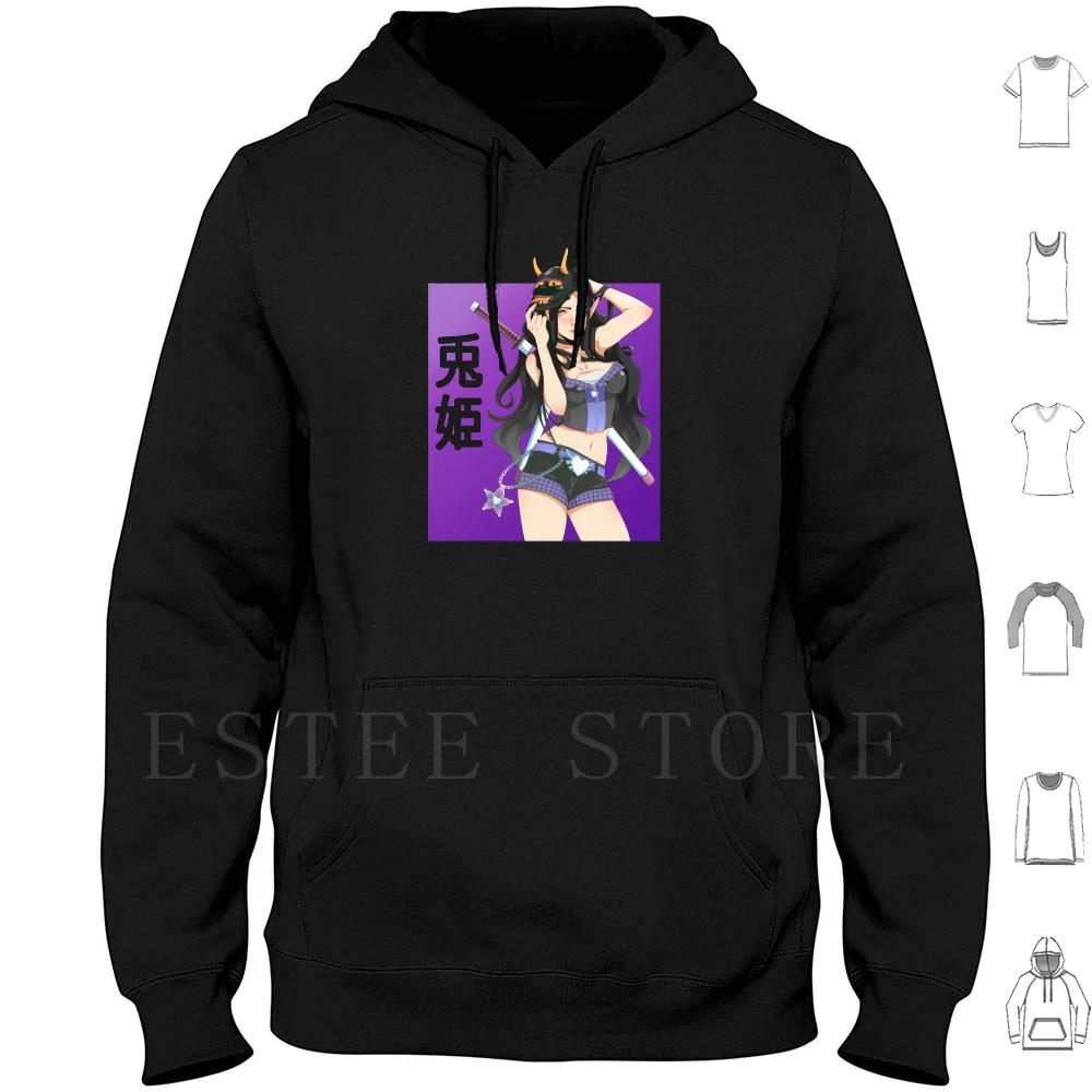 Princessusagi Demon Hoodies Princessusagi Demon Katana Oni Oni