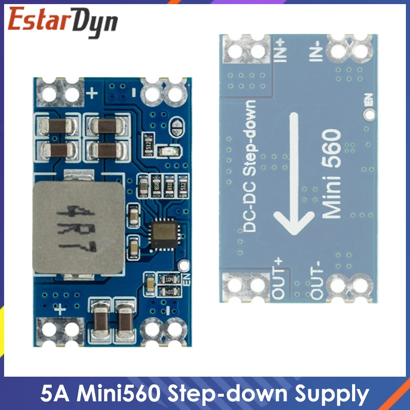 High Efficiency Output 3.3V 5V 9V 12V 5A mini560 Step Down DC-DC Converter Voltage Regulator Buck Stabilized Power Supply Module