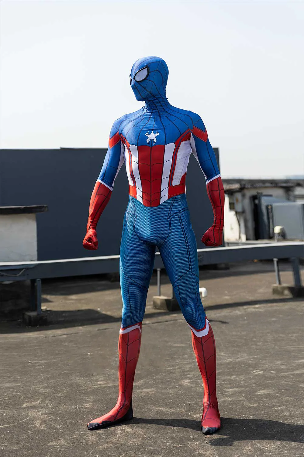 Kapitän Amerika Cosplay Kostüme Superheld Bodysuit Spandex 3d gedruckt Halloween Kostüm Kapitän Amerika Zentai Anzug für Erwachsene