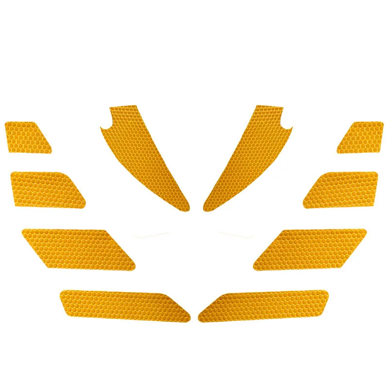 For Toyota RAV4 2019 2021 car door reflective sticker car door safety warning Car door OPEN reflective decorative 10 pics