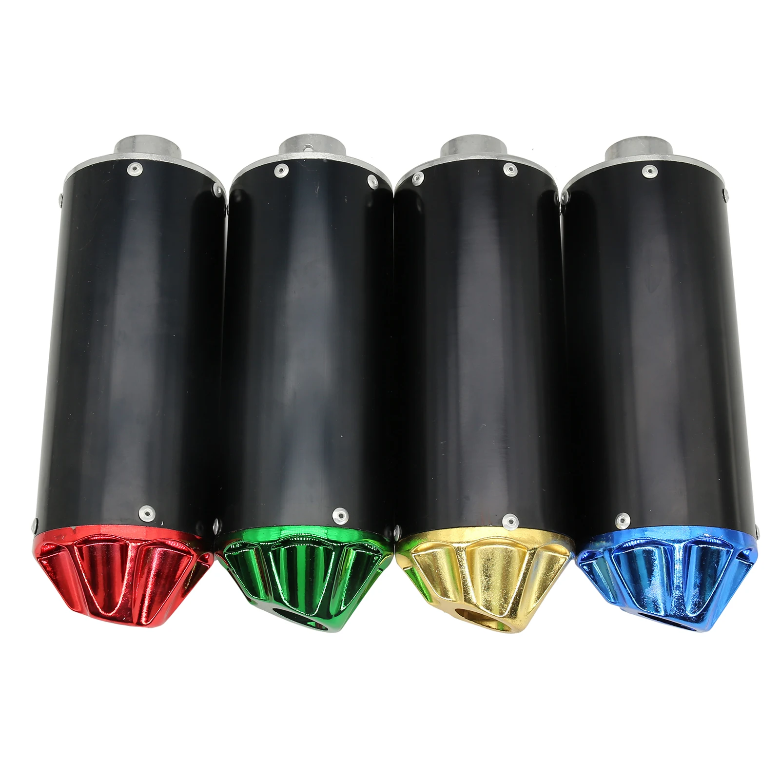 

Aluminum 28mm Exhaust Muffler For 50cc 90cc 110cc 125cc CRF50 XR50 KLX110 SSR Thumpstar Chinese Pit Dirt Bike Motorcycle