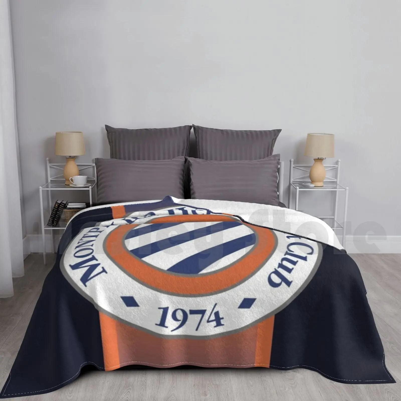 Montpellier Ultras Hooligans Fans Football France Blanket Fashion Custom 2278 My Montpellier Allez