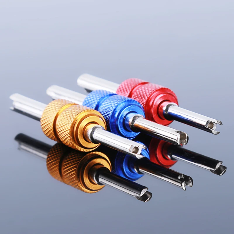 

Universal Valve Installer Valve Core Remover Tool Car Air Conditioning Valve Core Wrench Disassembly Screwdriver Repair Tools