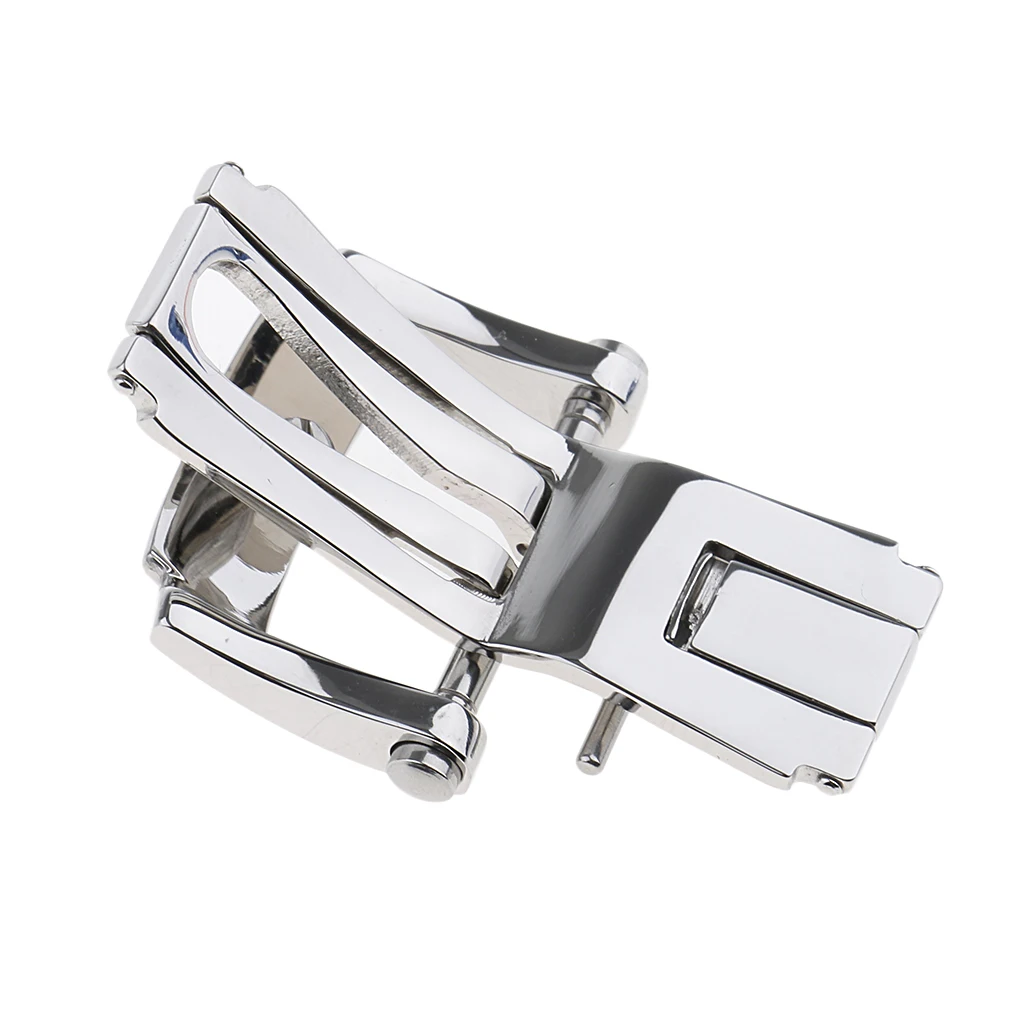 Stainless Steel Butterfly Deployment Buckle Clasp For Watch Band Strap 16mm 18mm 20mm 22mm Metal Watch Band Clasp Watch Acc